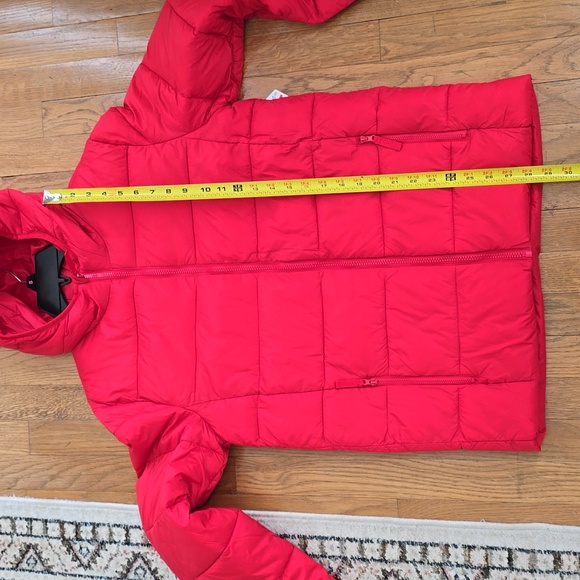 THEREABOUTS GIRLS PLUS SIZE "PACKABLE" RED WINTER COAT SIZE XL 18/20 - Picture 12 of 16